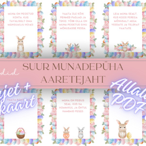 munadepüha aaretejahi vihjekaardid